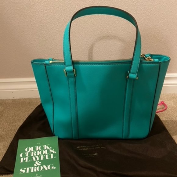 Kate Spade Newbury Lane Cadene Satchel Purse - Picture 2 of 5